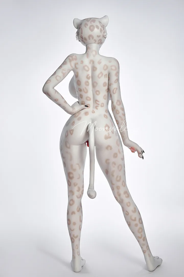 165cm (5ft5) D-Cup Realistic Furry Silicone Sex Doll Velara, Movable Jaw | Moonvale Doll